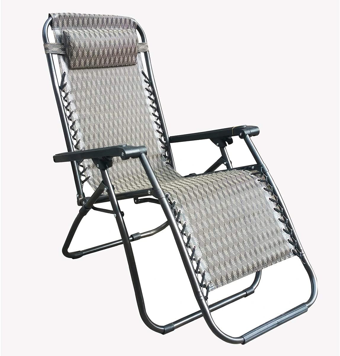 Home & Garden Outdoor Adjustable Camping Chair Set of 2 - Trimex