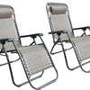 Outdoor Adjustable Camping Chair Set of 2 - Trimex