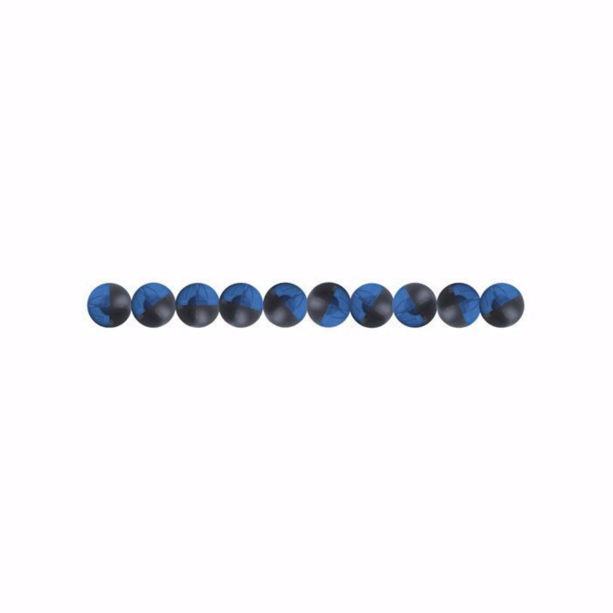 T4E AMMO P2P Core Defence .68 Cal Powder Paintball 10 CT Blue/Black