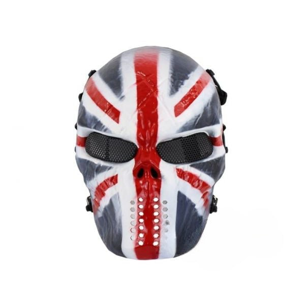 TRIMEX PAINTED SKULL AIRSOFT UK TEAM MASK