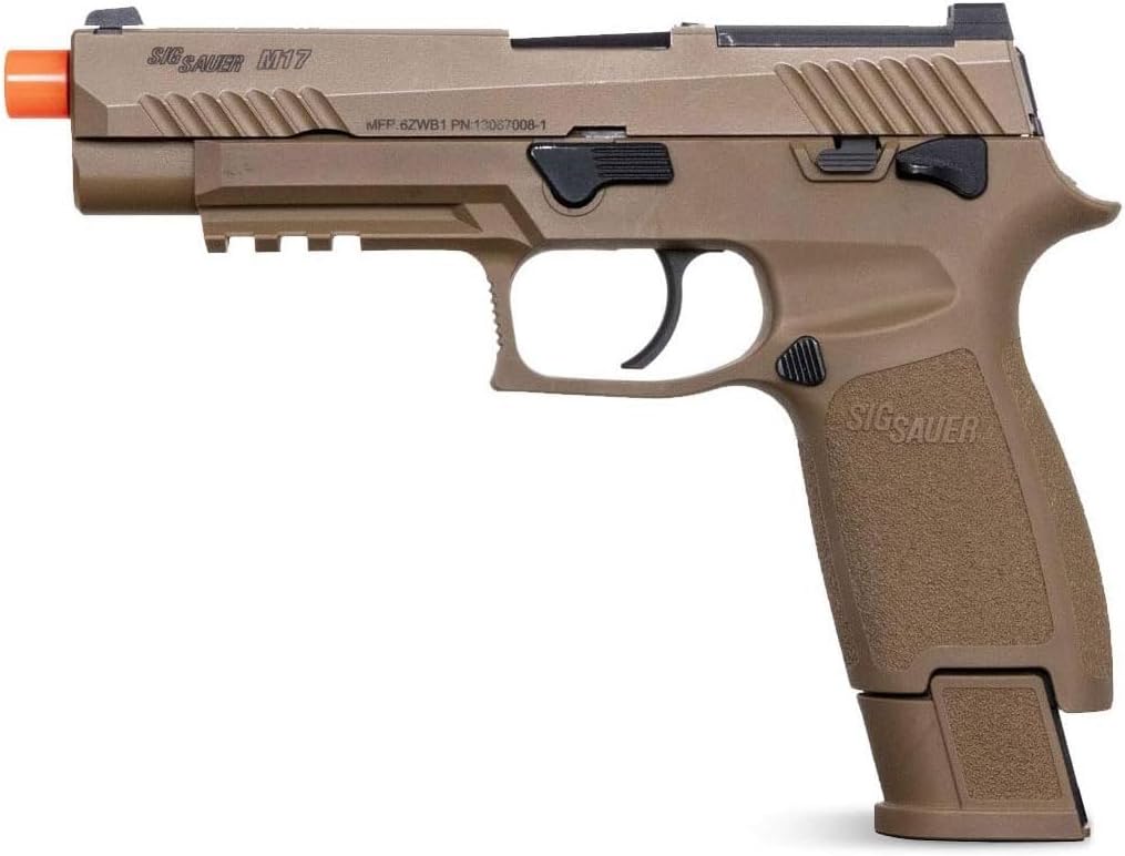 SIG SAUER PROFORCE M17 CO2 AIRSOFT PISTOL TAN