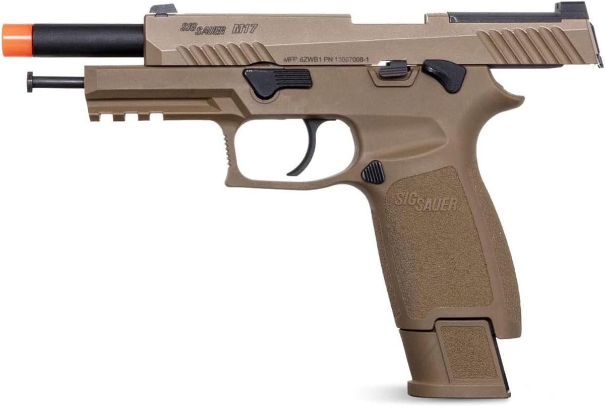 SIG SAUER PROFORCE M17 CO2 AIRSOFT PISTOL TAN