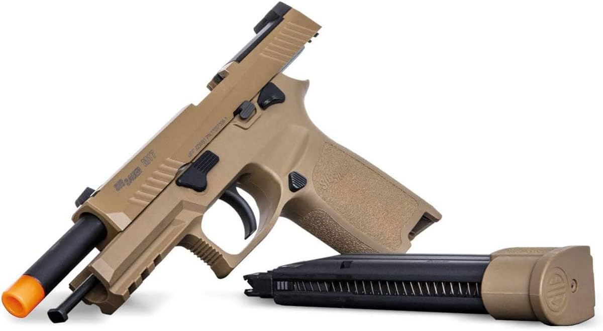 SIG SAUER PROFORCE M17 CO2 AIRSOFT PISTOL TAN