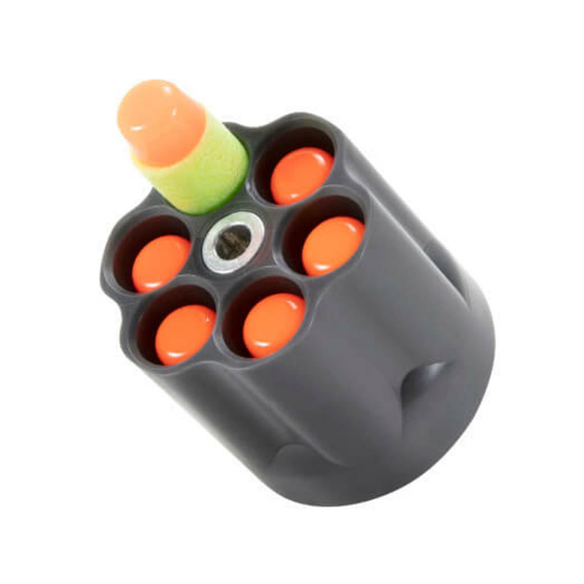 Foam Dart Blaster REKT Jury Red CO2 Powered Foam Dart Toy Gun Revolver - Umarex