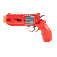 Foam Dart Blaster REKT Jury Red CO2 Powered Foam Dart Toy Gun Revolver - Umarex