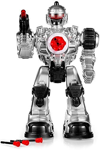 Toys & Hobbies Remote Control Toy Robot with Missile Shooting, Lights & Sound