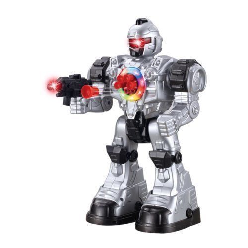 Toys & Hobbies Remote Control Toy Robot with Missile Shooting, Lights & Sound
