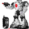 Remote Control Toy Robot with Missile Shooting, Lights & Sound