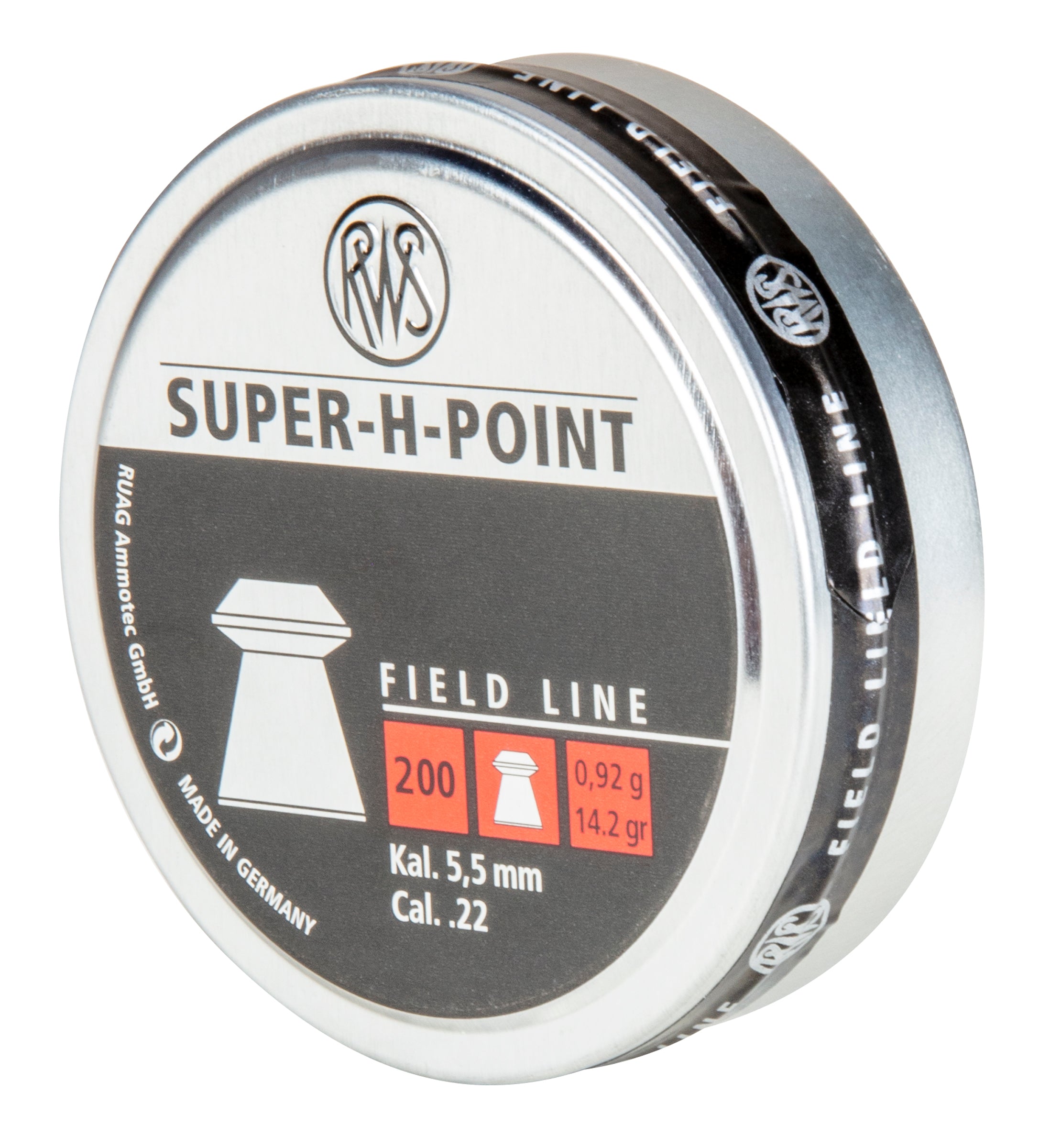 RWS RWS Super H Point .22 Pellets-200ct