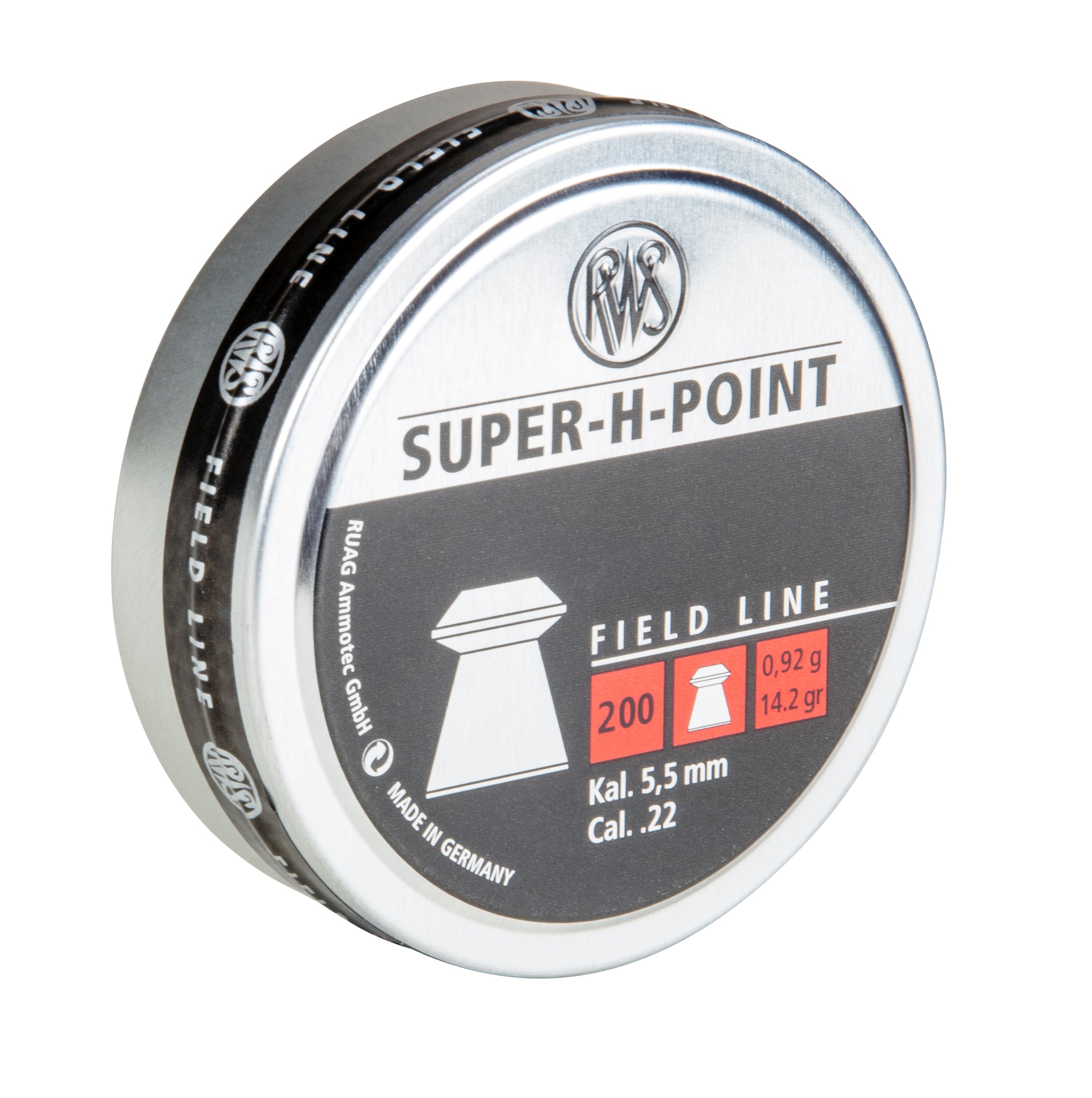 RWS RWS Super H Point .22 Pellets-200ct