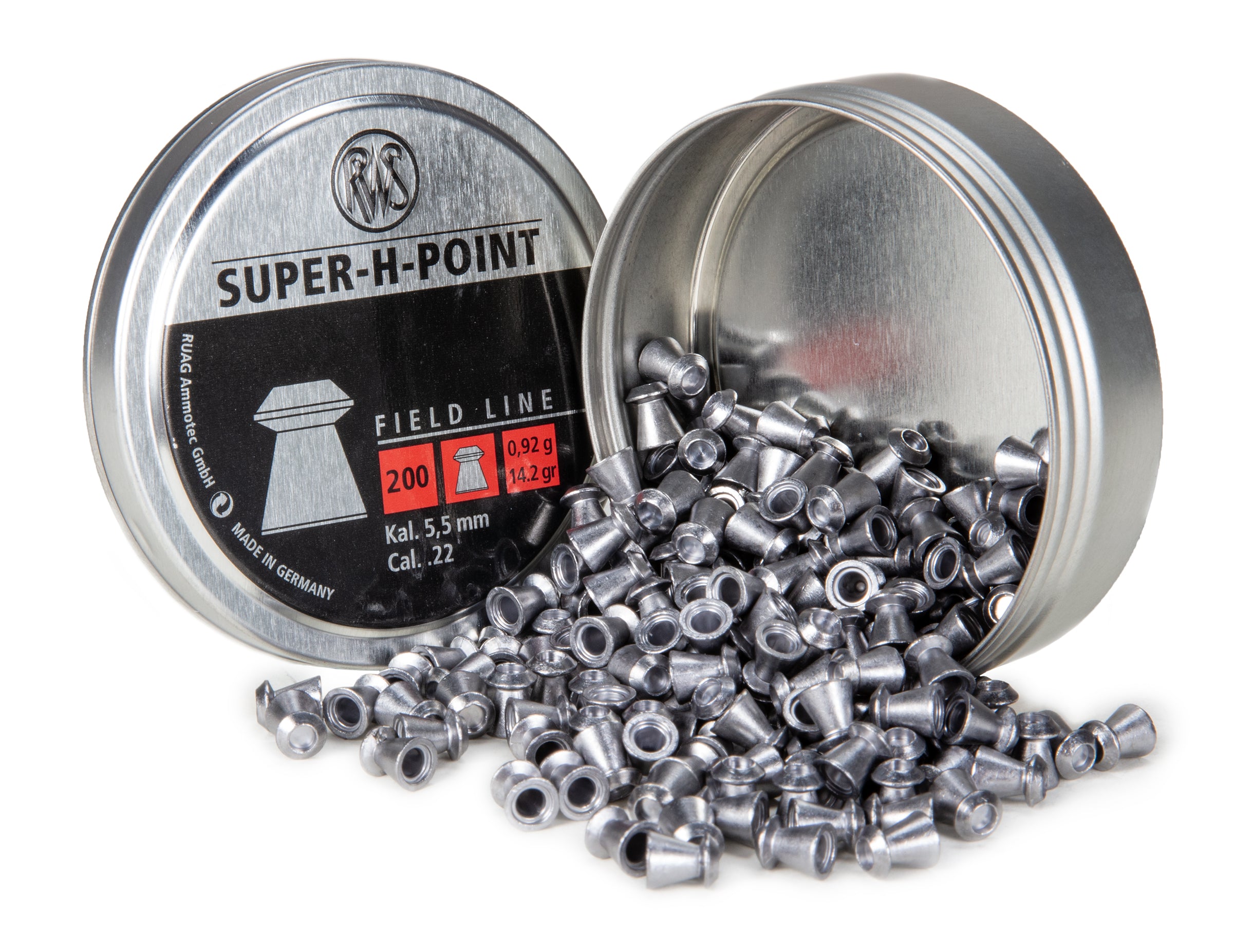 RWS RWS Super H Point .22 Pellets-200ct