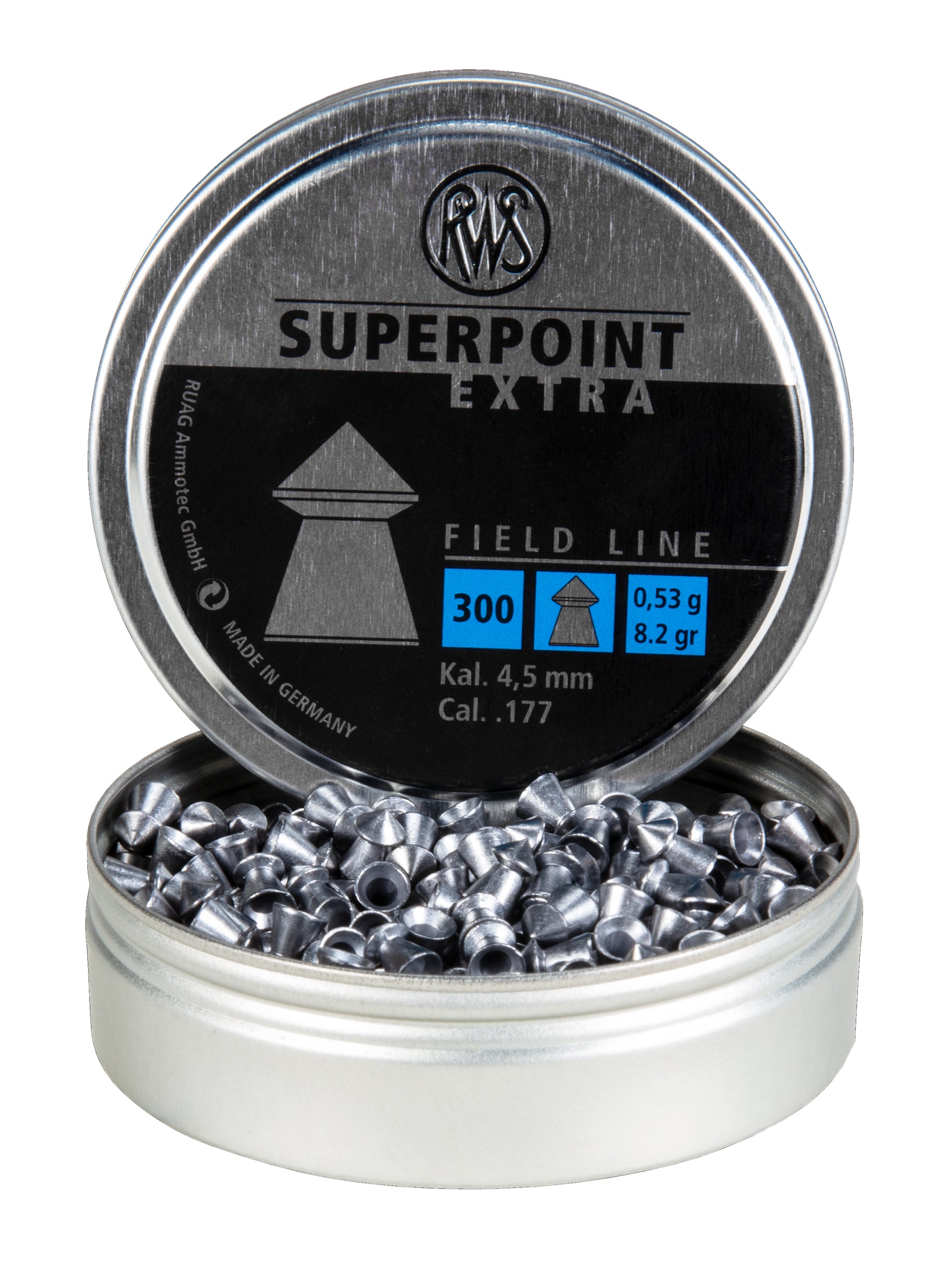 RWS RWS Super Point EX .177 Pellets - 300 Ct