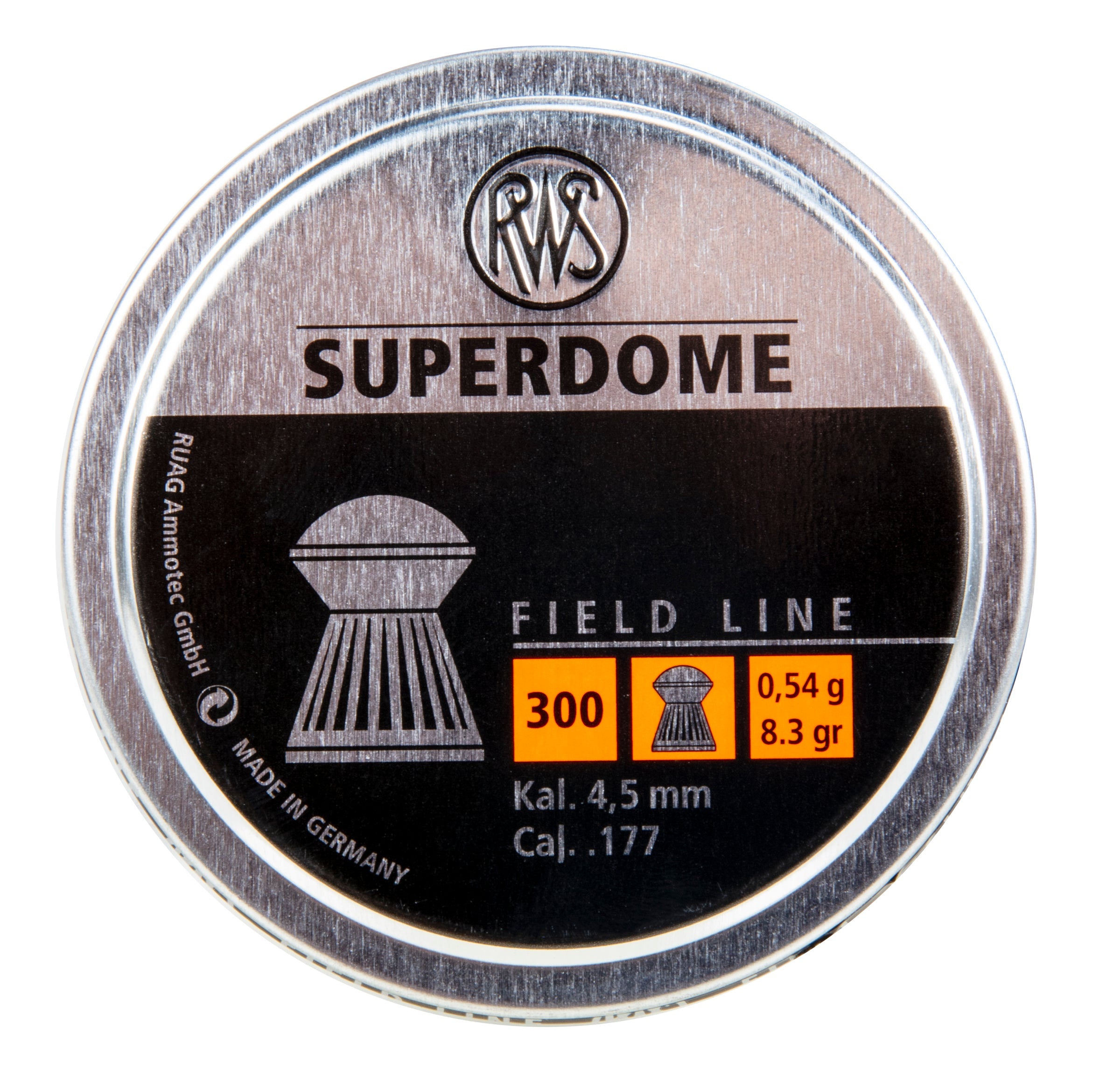 RWS RWS Superdome .177 Pellets-300-ct