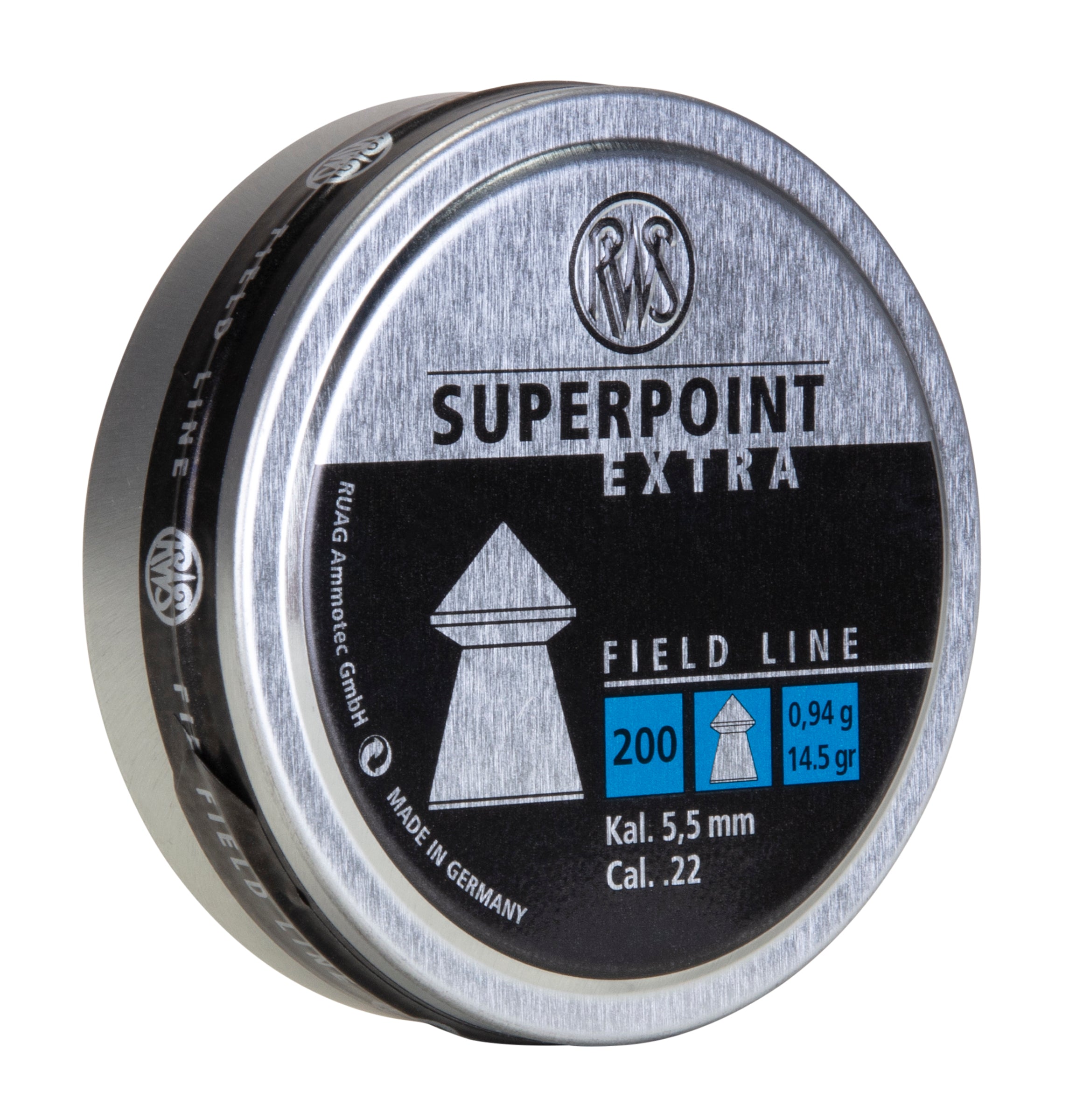 RWS RWS SuperPoint Extra .22 Pellets, 200ct