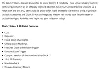 Glock 19 Gen 3 Air Pistol .177 Cal w/ Steel BB & CO2 - Bundle Set