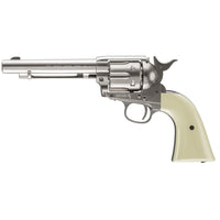 Colt Single Action Army CO2 Air Pistol BB Revolver Nickel 