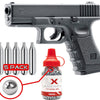 Glock 19 Gen 3 Air Pistol .177 Cal w/ Steel BB & CO2 - Bundle Set