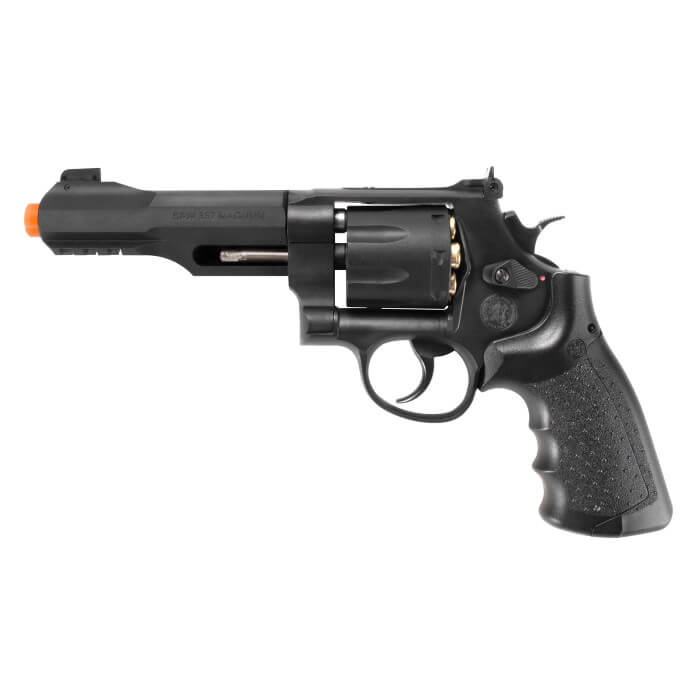 M&P, SMITH & WESSON, UMAREX USA S&W M&P R8 6MM BLACK AIRSOFT REVOLVER