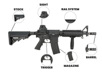 airsoft guns Semi-Auto Co2 Air Rifle TX4A 4.5MM - Trimex Arms