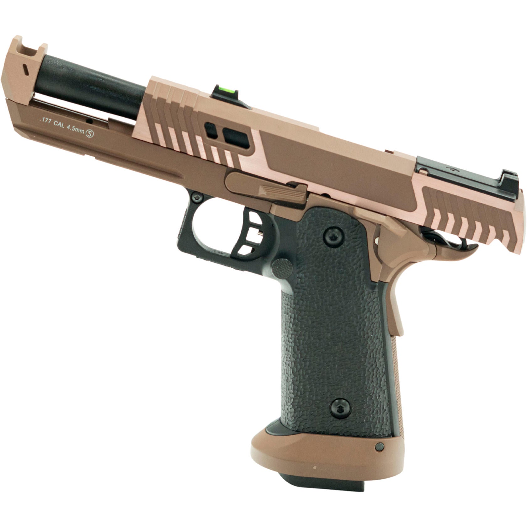 SRC Sahara Viper Semi Auto CO2 Air Pistol with BB Loader - L45-21067X-DT-LMQB