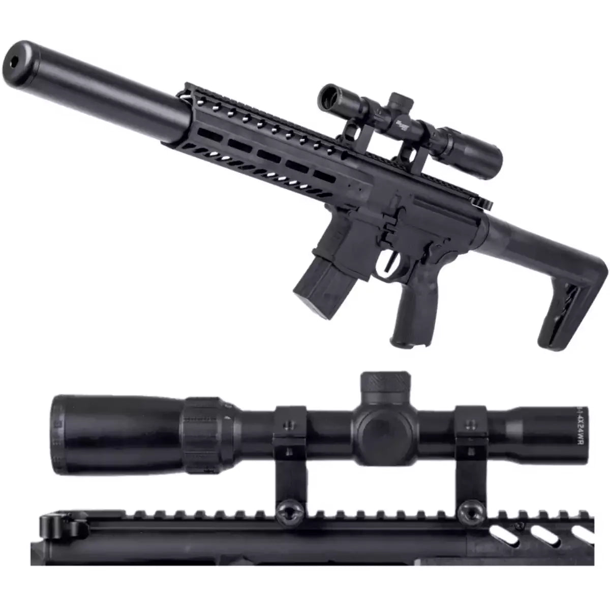 CO2 Air Rifle Sig Sauer MCX Gen 2 CO2 Air Rifle with scope .177 Cal