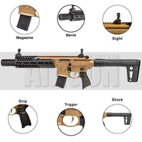 CO2 Air Rifle Sig Sauer MCX Rattler Canebrake CO2 Air Rifle – .177 Cal