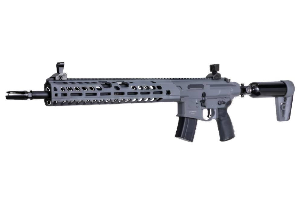 SIG SAUER Sig Sauer MCX Virtus PCP Pellet Air Rifle - .22 Caliber, 30 Round Magazine, Semi-Auto