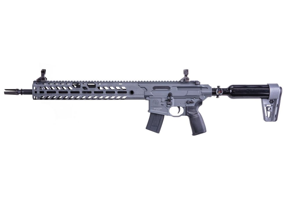 SIG SAUER Sig Sauer MCX Virtus PCP Pellet Air Rifle - .22 Caliber, 30 Round Magazine, Semi-Auto