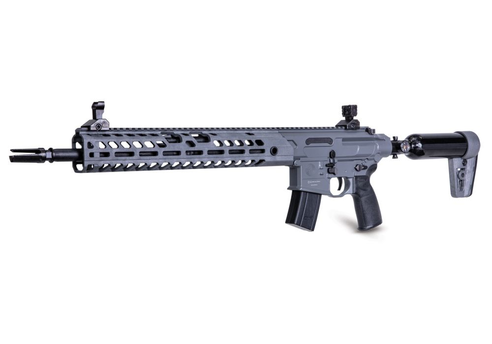 SIG SAUER Sig Sauer MCX Virtus PCP Pellet Air Rifle - .22 Caliber, 30 Round Magazine, Semi-Auto