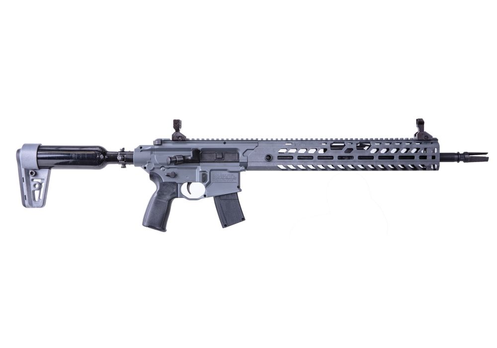 SIG SAUER Sig Sauer MCX Virtus PCP Pellet Air Rifle - .22 Caliber, 30 Round Magazine, Semi-Auto