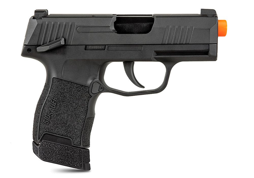 SIG SAUER Sig Sauer P365 6mm CO2 Airsoft Pistol - 12 Rounds, Blowback, Hi-Vis