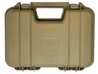 padded Portable Lockable Hard Gun Case Airsoft Handgun Firearm Revolver Pistols