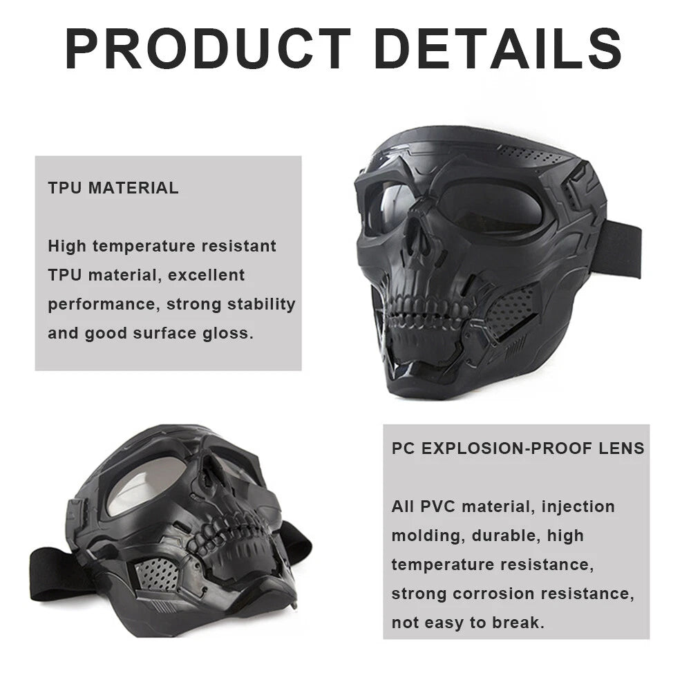 Airsoft Mask Skull Messenger Airsoft Mask