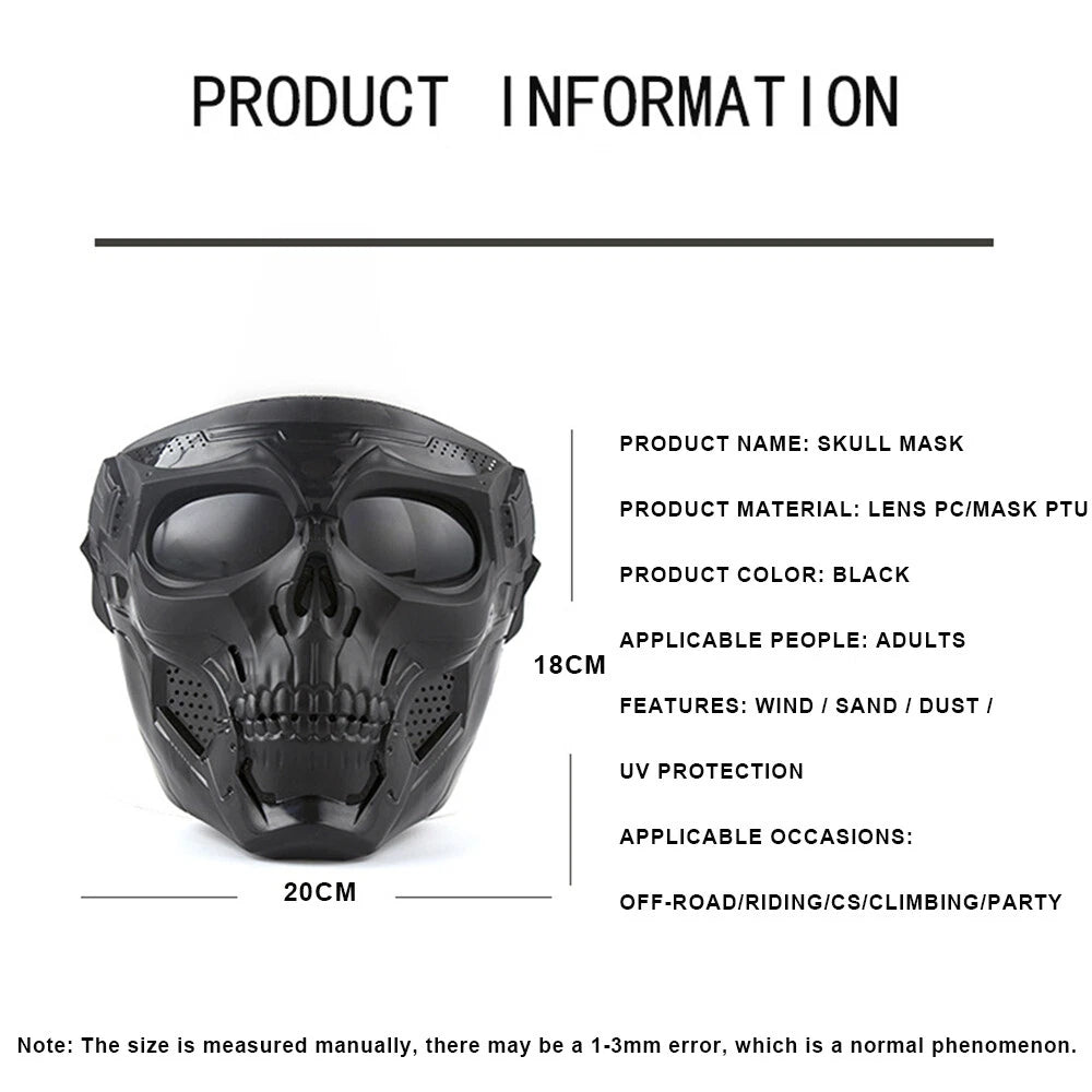 Airsoft Mask Skull Messenger Airsoft Mask