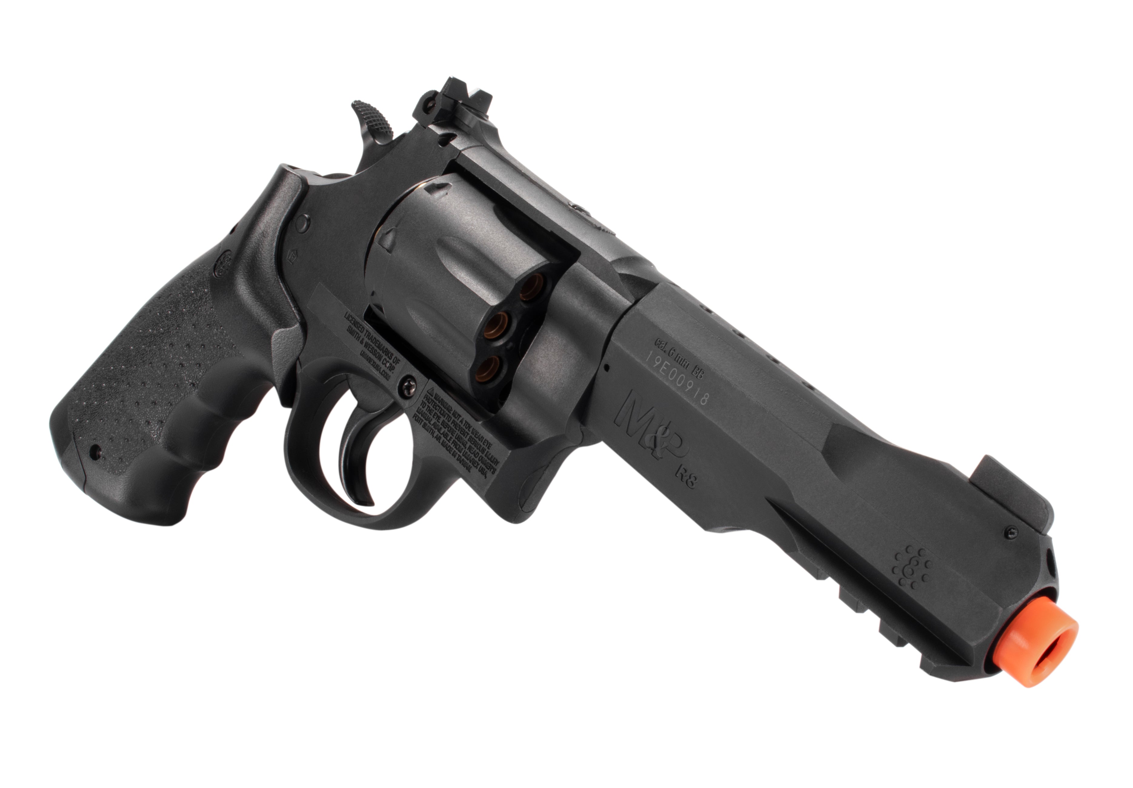 Smith & Wesson Smith & Wesson M&P R8 6mm Airsoft Revolver - CO2, 8 Rounds