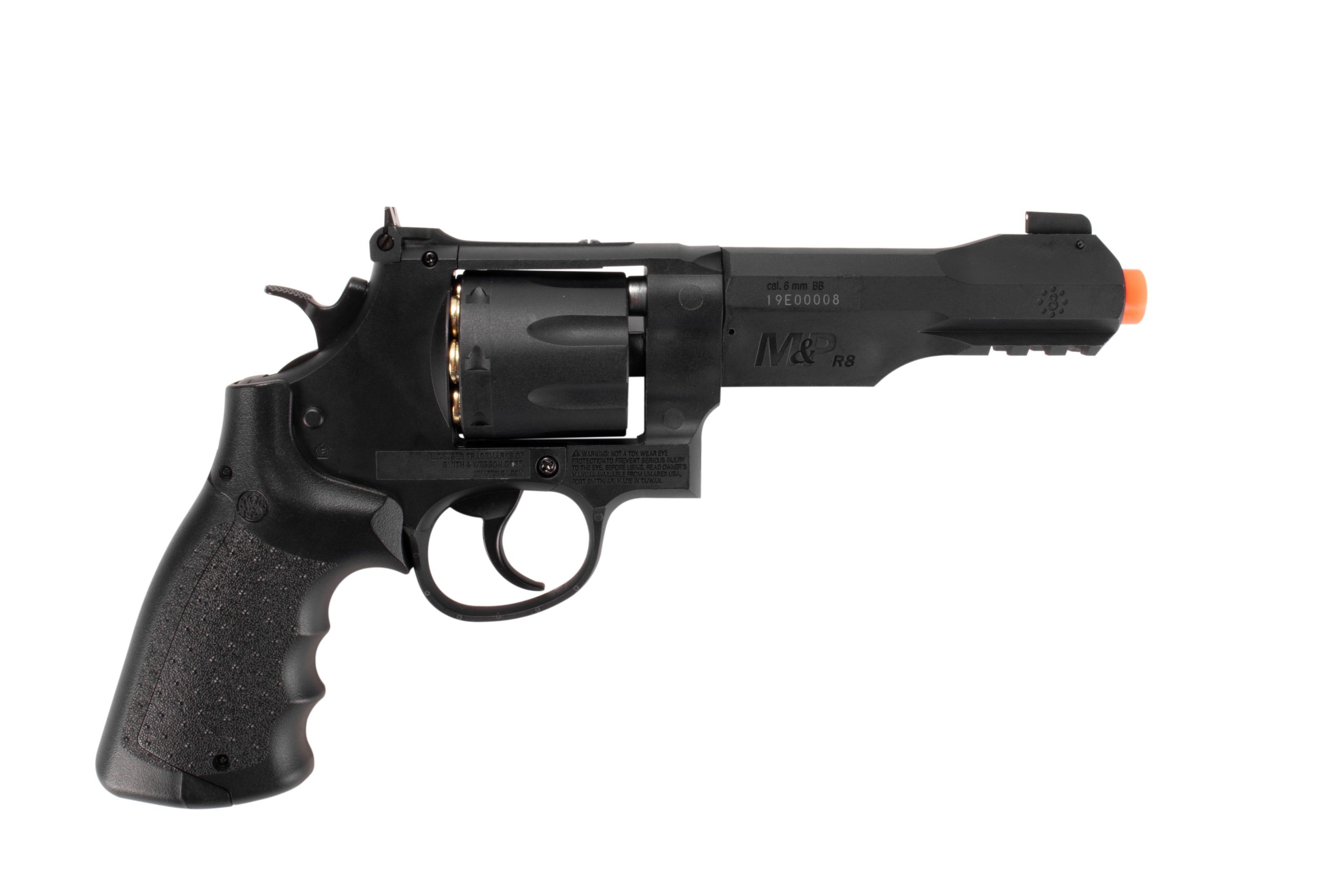 Smith & Wesson Smith & Wesson M&P R8 6mm Airsoft Revolver - CO2, 8 Rounds