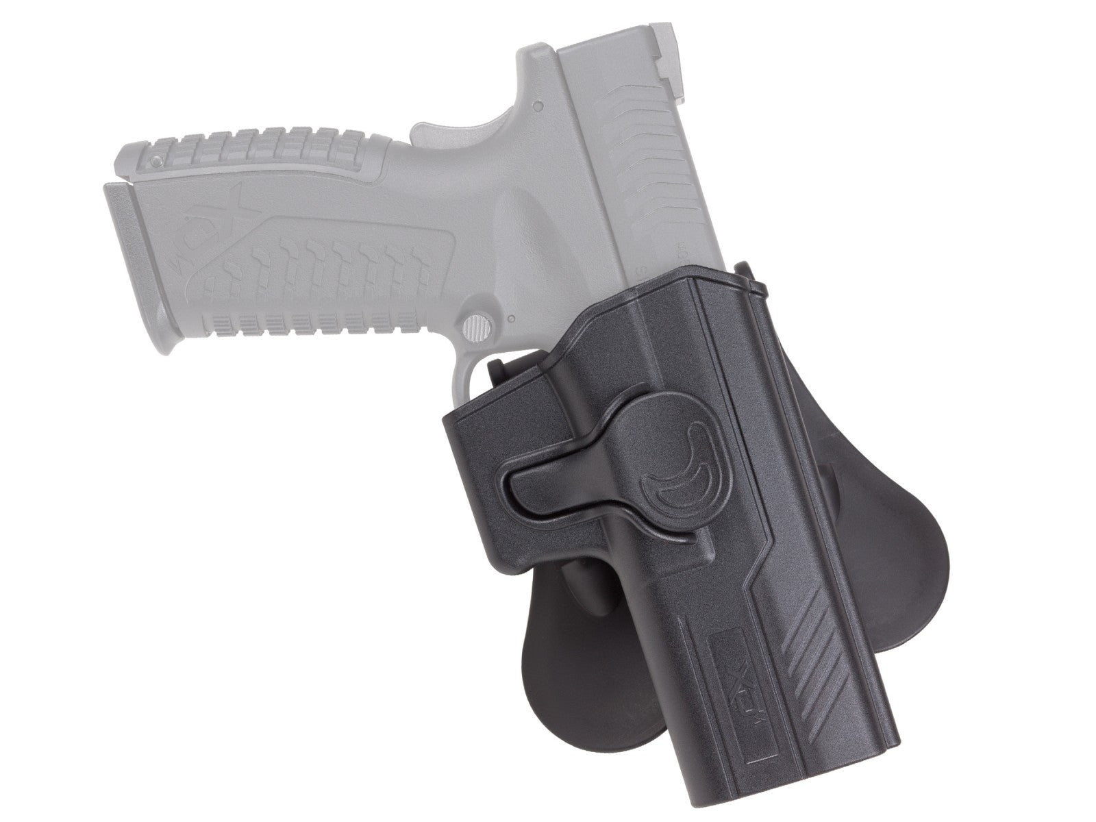 WOSPORT SPRINGFIELD ARMORY PISTOL HOLSTER XDM 3.8 AND 4.5 SERIES OWB RH