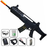 Airsoft AEG Rifle SR8-R Gen3 Airsoft Rifle Bundle Deals w/ Battery, Charger, Grip & BBs