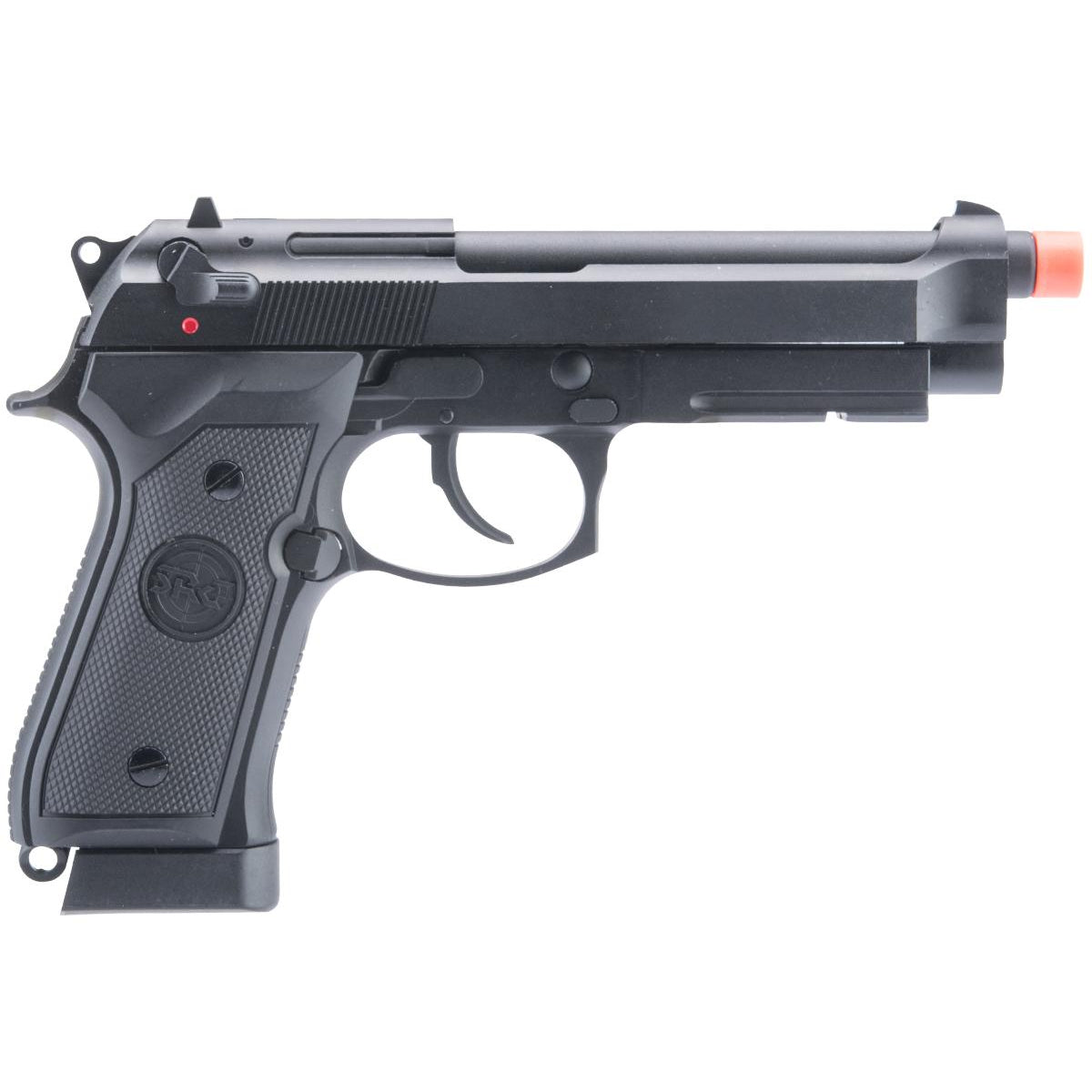 SRC SR92 A1 Airsoft Pistol CO2 Blowback Full Metal With Suppressor