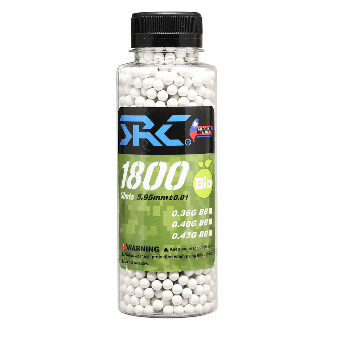 SRC SRC 0.40G Perfect Biodegradable Heavy BB 1800 Shots Bottle