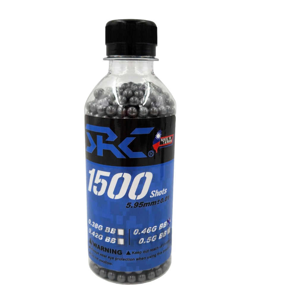 SRC SRC 0.46g Perfect Heavy Airsoft BB 1500 Count Bottle