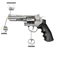 Airsoft Revolver SRC 2.5" Titan CO2 Airsoft Revolver Silver
