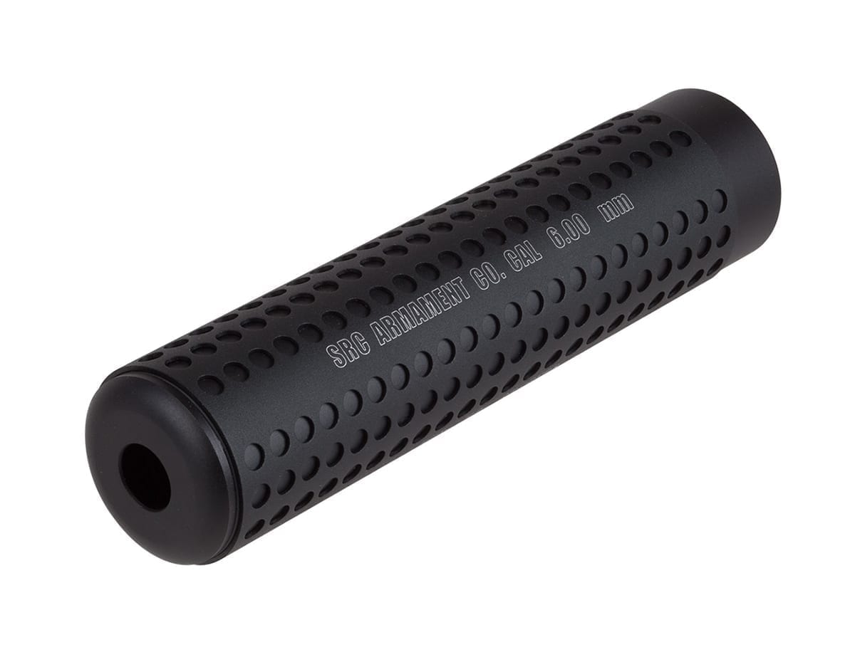 Airsportinggoods SRC SRC 6.25 INCHES METAL BARREL AEG MOCK SUPRESSOR 14MM CCW