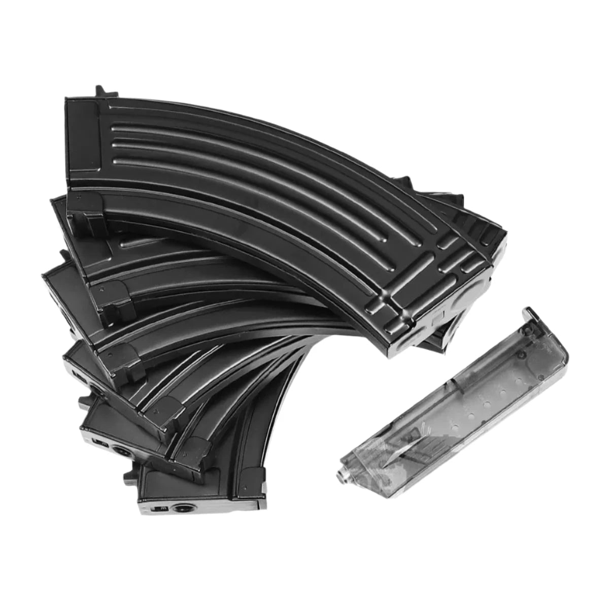 SRC SRC Mid-Cap AK Magazine Set for AK74/AK47 Airsoft AEG Rifles