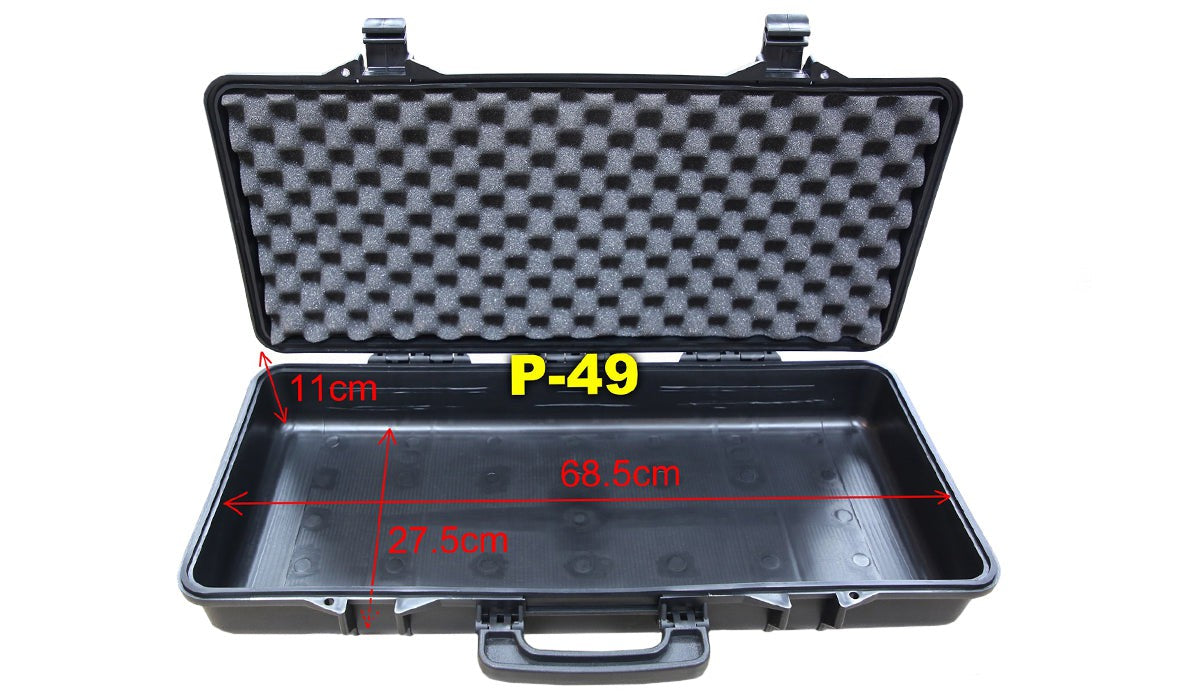 SRC SRC P49 41 inch Hard Plastic 68.5CM Airsoft Gun Carrying Case Black