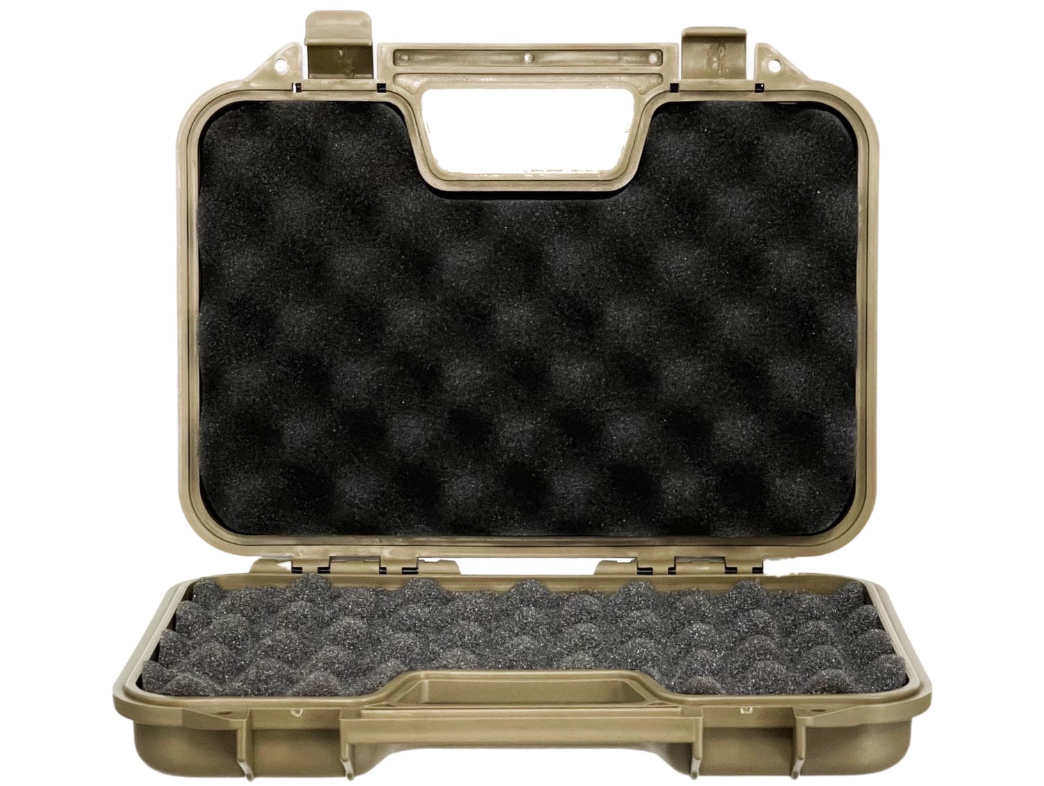 padded Portable Lockable Hard Gun Case Airsoft Handgun Firearm Revolver Pistols