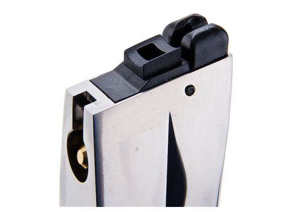 SRC SRC SR92 CO2 Silver Airsoft Mag - 25 Rounds