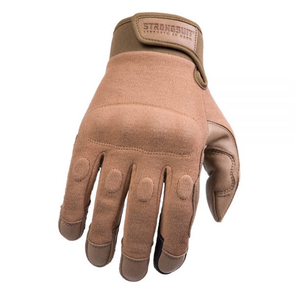 Tactical Gloves StrongSuit Warrior Coyote Gloves - Lightweight All-Purpose Utility Gloves