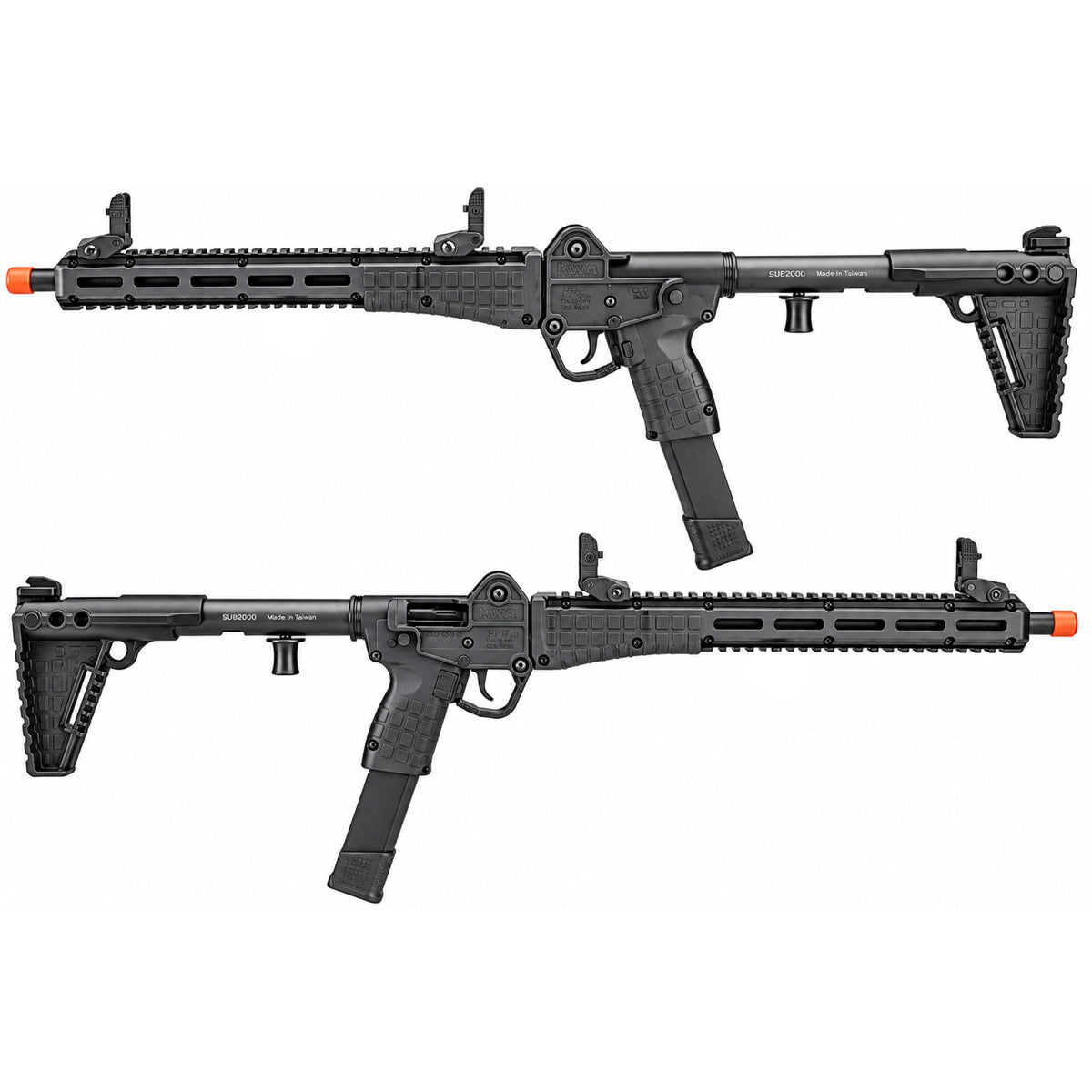 Airsoft Gas Rifle SUB2000 CQB Gas Blowback Airsoft Rifle 6mm - KWA