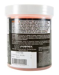 ammo T4E .50 Caliber Orange Paintballs - 250 Count, High-Visibility Training Ammo